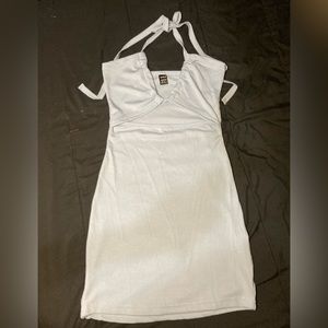 Light blue shirt summer dress